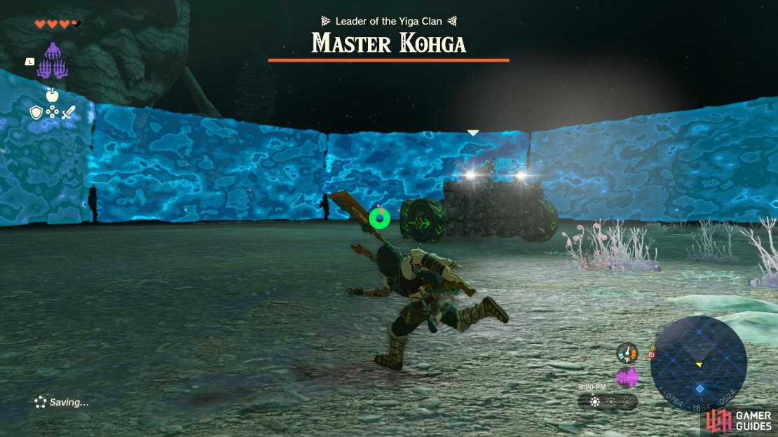 Master Kohga&rsquo;s vehicle in action