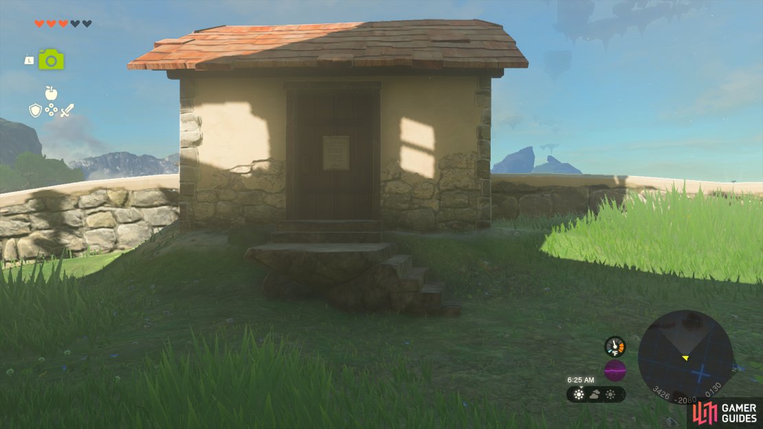 You can find Mayor Reede&rsquo;s Shed right beside his house.