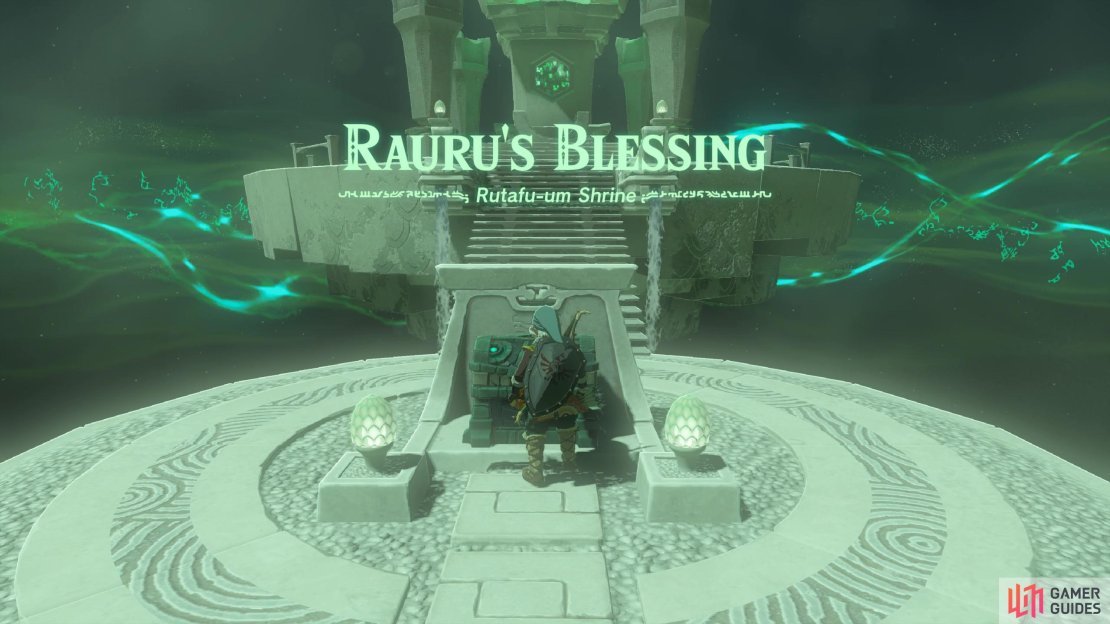 Rutafu-Um is a Rauru&rsquo;s Blessing Shrine.
