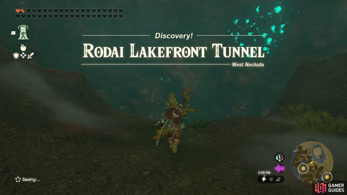 Head to Rodai Lakefront Tunnel to find the youngest Hinox Brother.