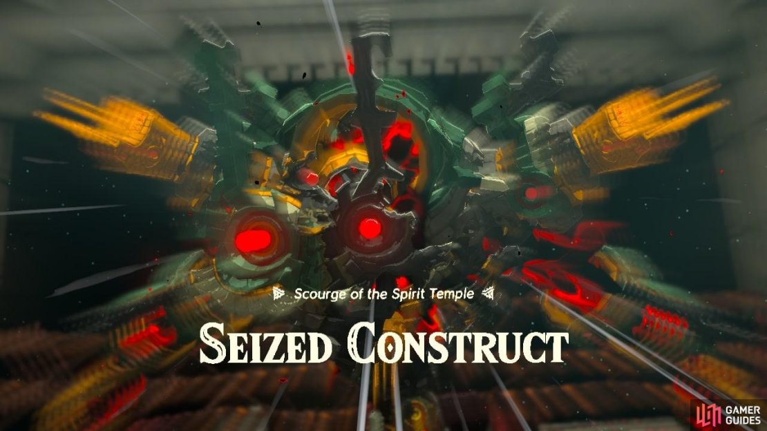 The fight will start after you enter the Spirit Temple.