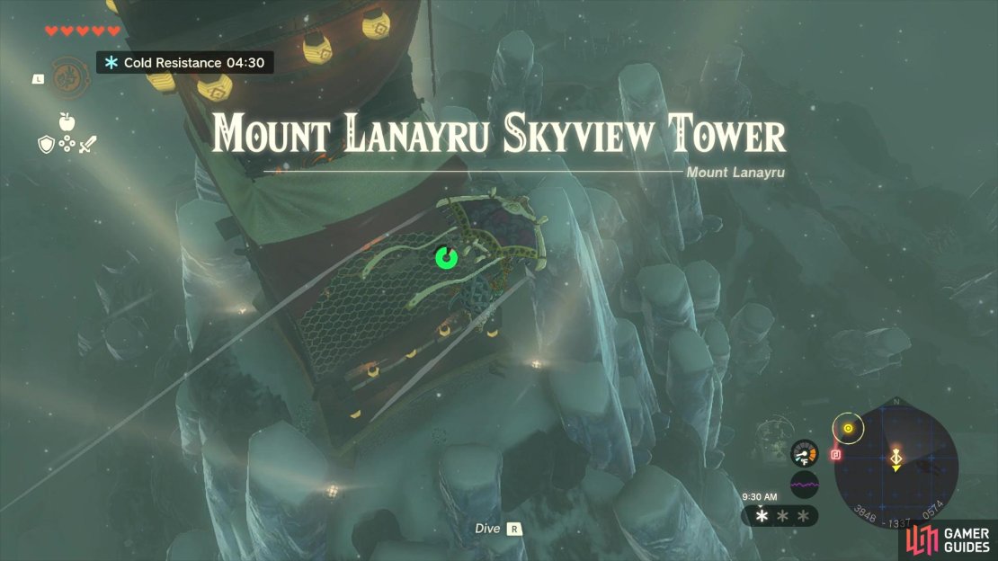 Start out by doing this tower and launching from it