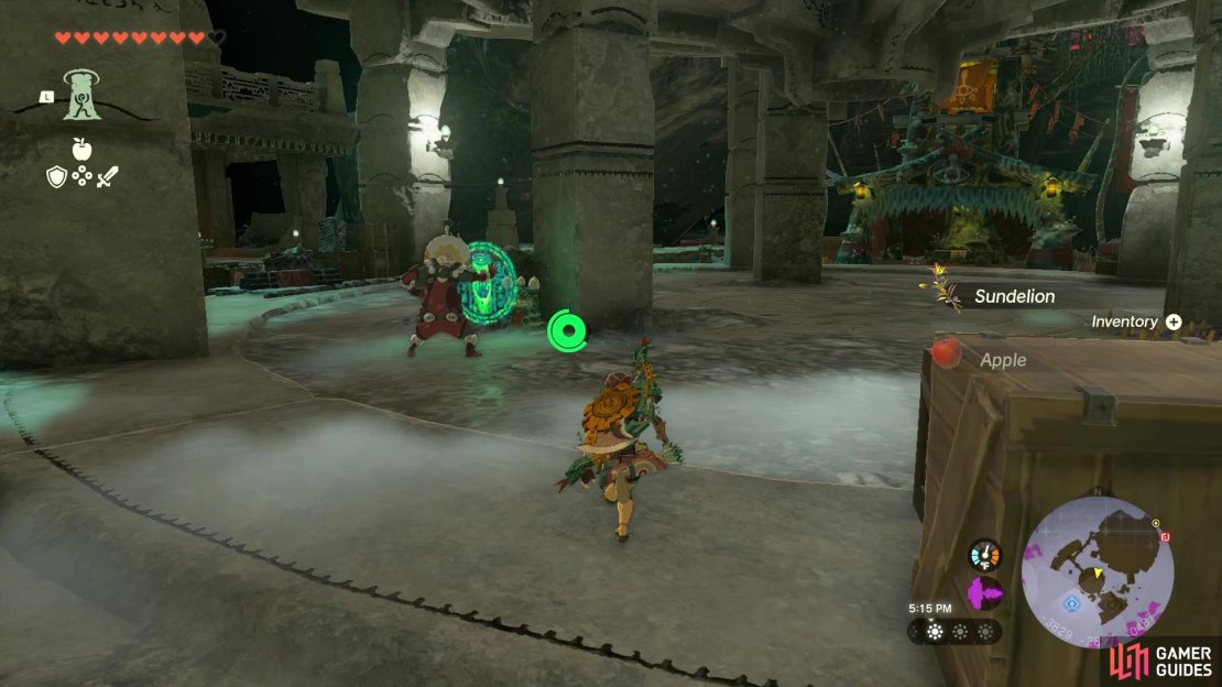 Go and speak to Kohga over here to start the second battle.