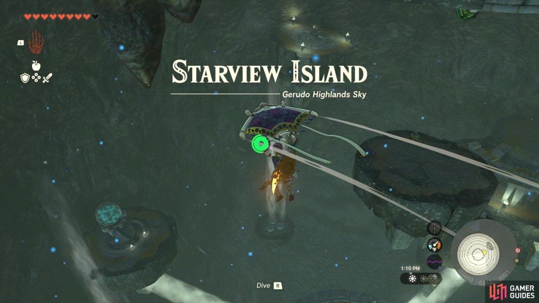 !Starview Island has the !Mayasiar Shrine, as well as a !Sage&rsquo;s Will