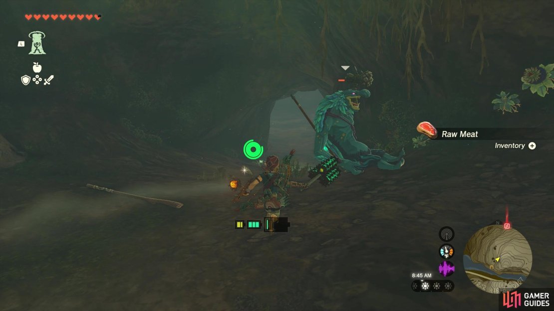 The North Cave will have some Horriblins inside it