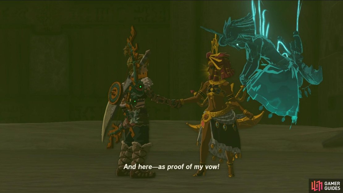 You&rsquo;ve unlocked Riju&rsquo;s Vow!