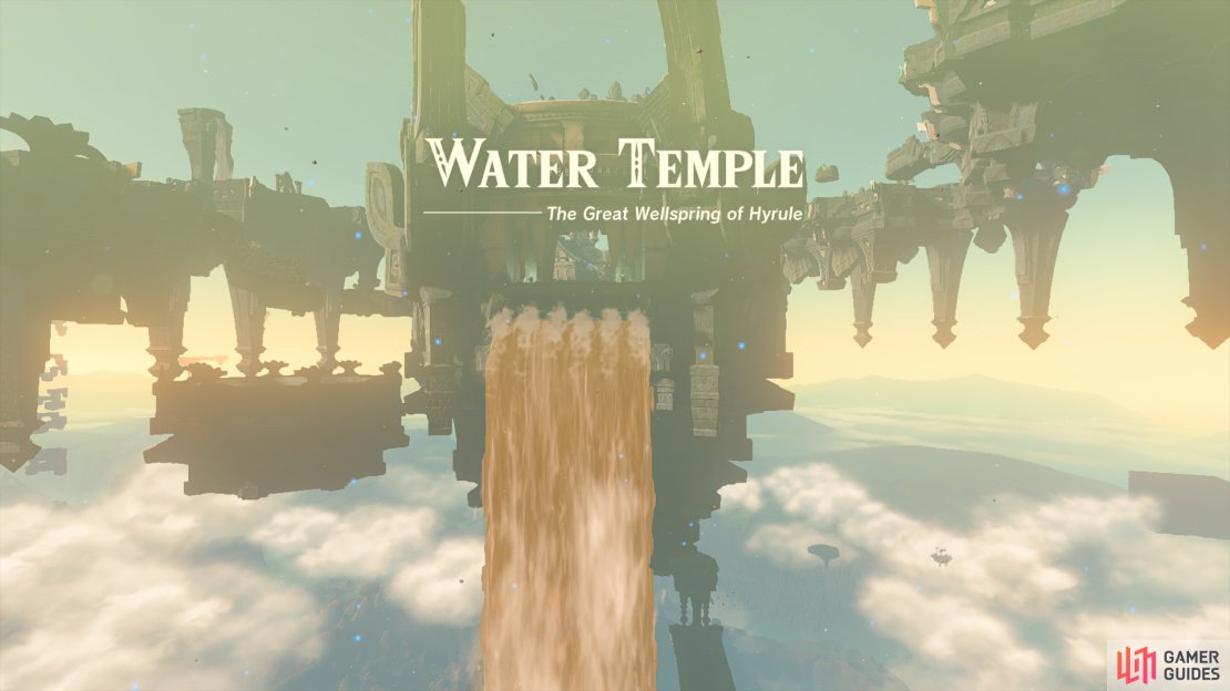 The Water Temple&rsquo;s opening cutscene.