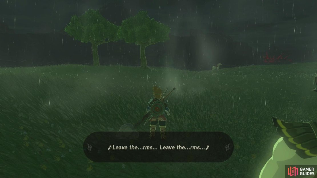 Approach the plains and you&rsquo;ll hear the eerie voice&hellip;is it Zelda?