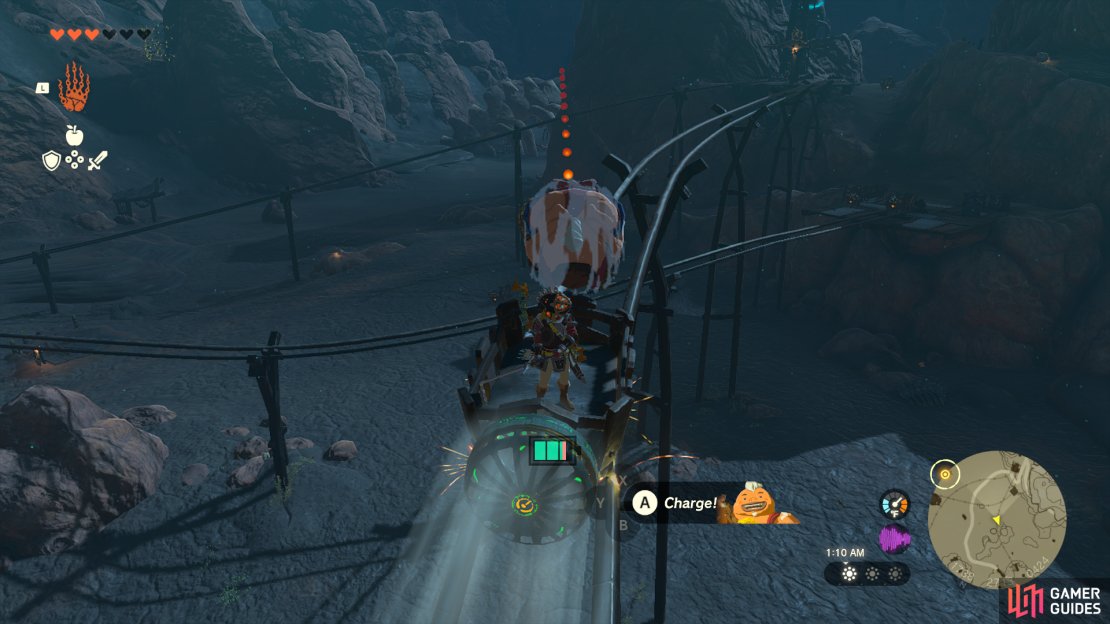 Take the cart back from YunoboCo HQ.