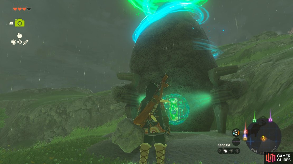 You may only need to open up the shrine for Robbie&rsquo;s data.