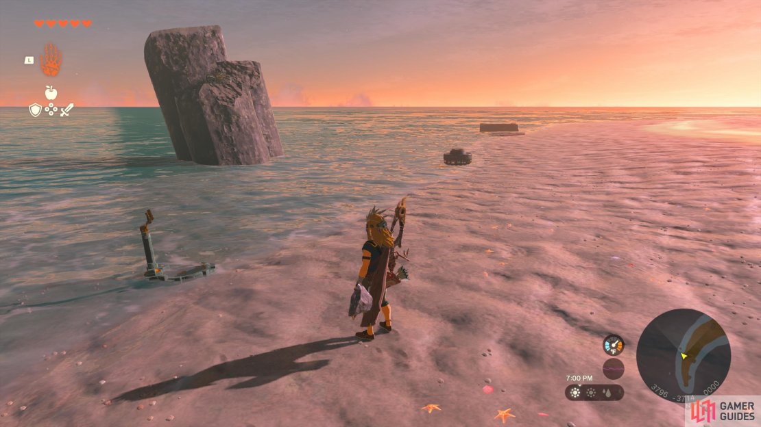 You&rsquo;ll find materials to build a raft on Soka Point, west of Eventide Island.