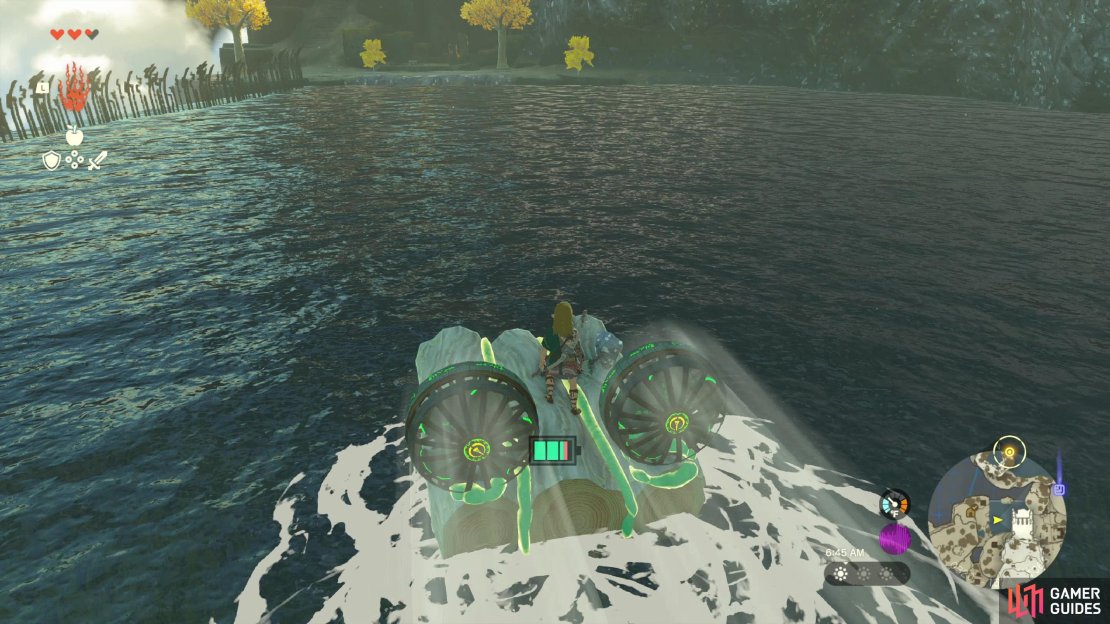 After the second shrine you&rsquo;ll gain the Energy Cell, which allows you to combine Zonai devices with your Ultrahand contraptions.