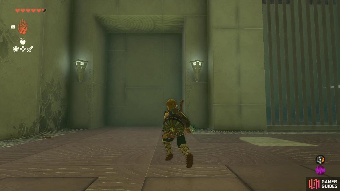 Ascend through a floor to reach a ledge,