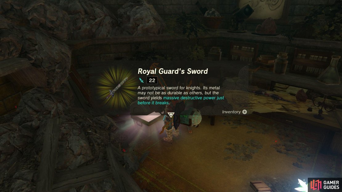 Hyrule Castle is a treasure trove of powerful weapons