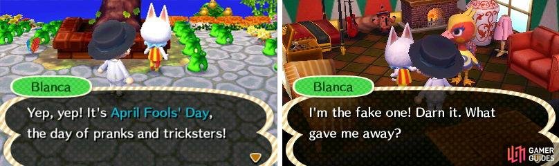 April Fool&rsquo;s Day requires deep knowledge of your villagers (or Google).