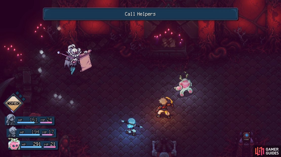 The Soul Curator doesn’t really do much, other than a normal attack and summon enemies.