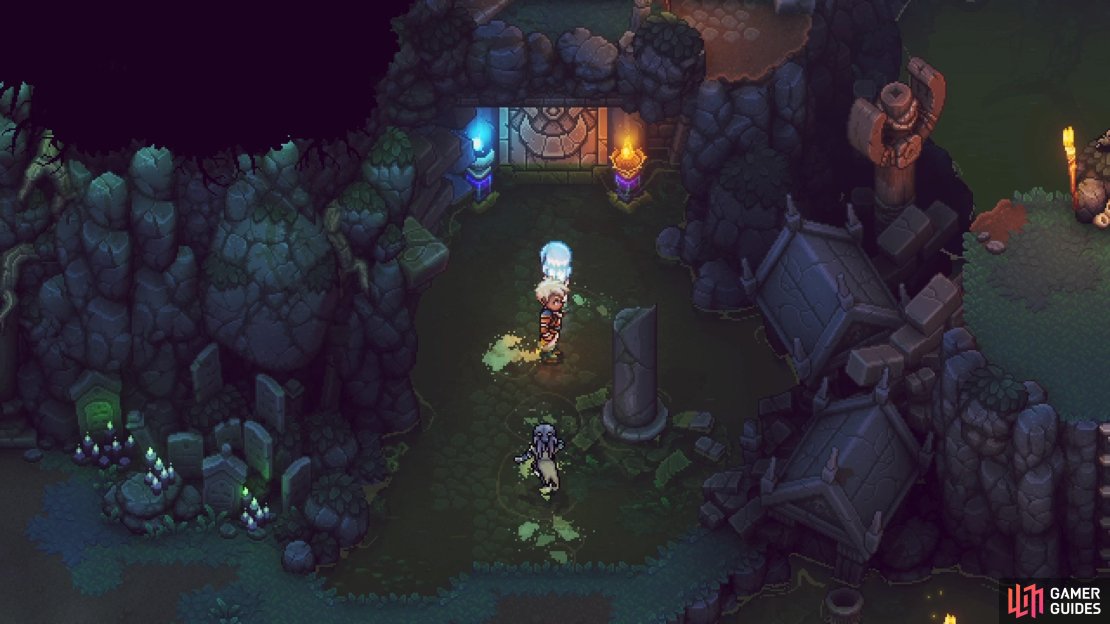 Look for this door that signals Solstice Warriors can open it.