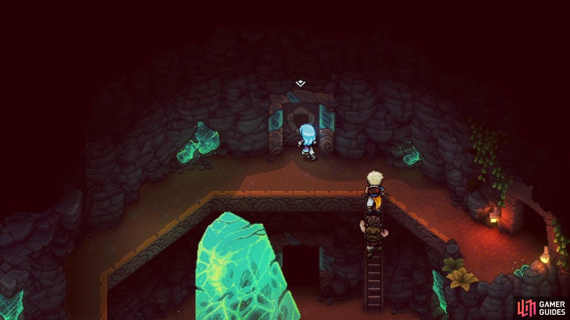 Locate the door that needs the Mines Key in the Wind Tunnel Mines.