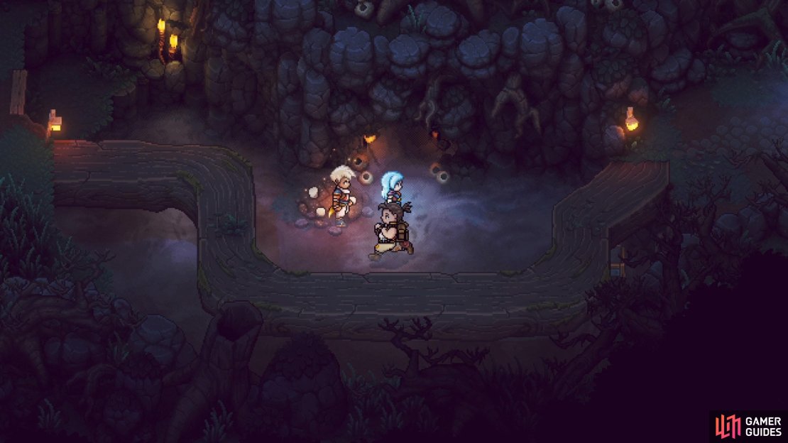 There is also a cave found at the same spot.