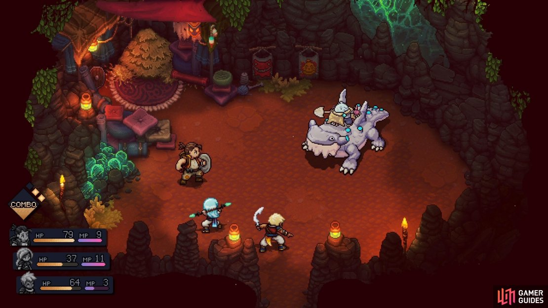 Once you defeat one of the two, Malkomud will mount his pet for the second phase.