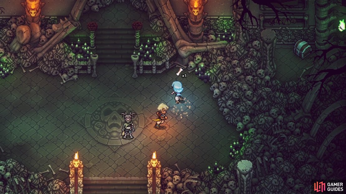You can see a chest past the bone piles, right by the final Revenant.