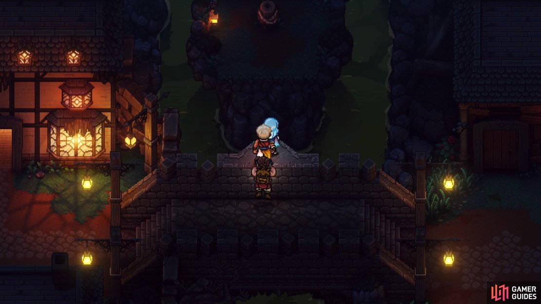 Stand on the bridge in Lucent and use the Graplou to the north.