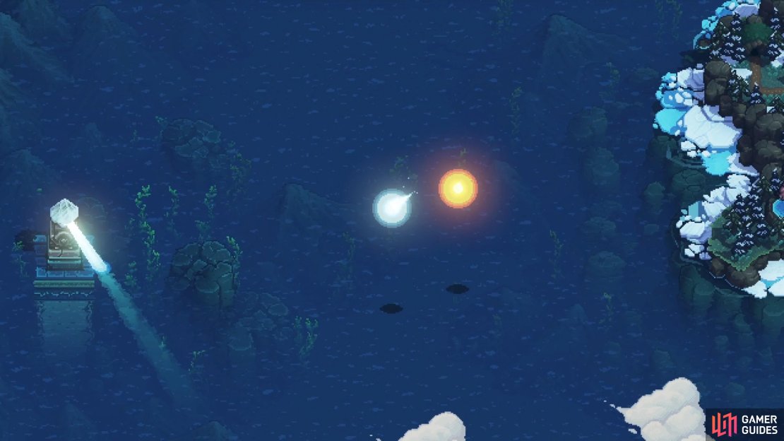 The light pillar will be just west of Mirth.