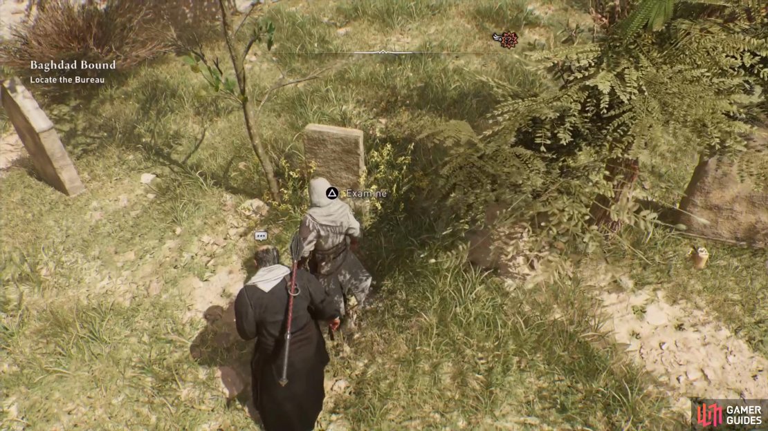 You will need to check the gravestones with a lot of overgrowth near them.