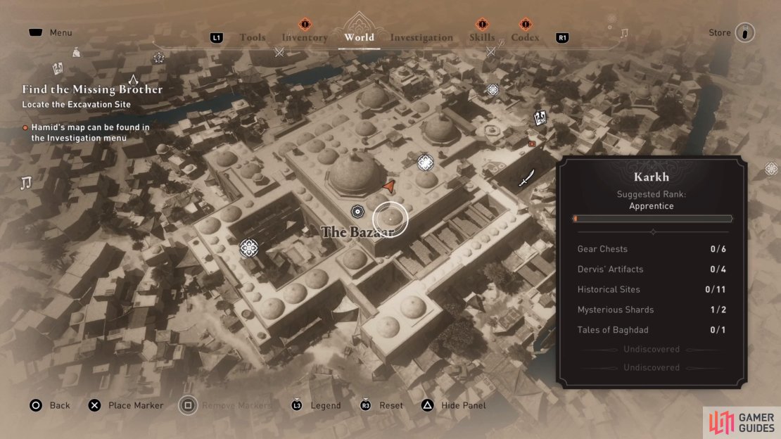 There is an enemy on the roof of The Bazaar that has a key.