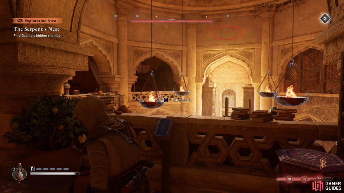 You can see the symbol for waves (blue book) highlighted here.