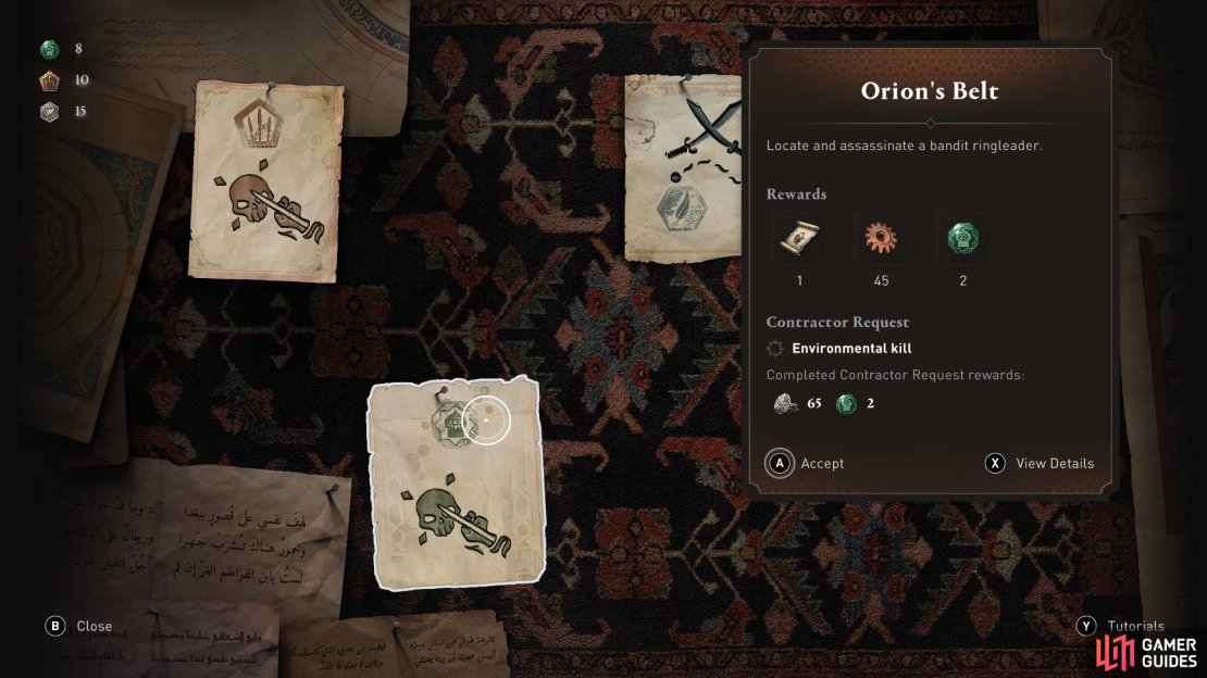 Orion&rsquo;s Belt will unlock once you have made it to mid-game.