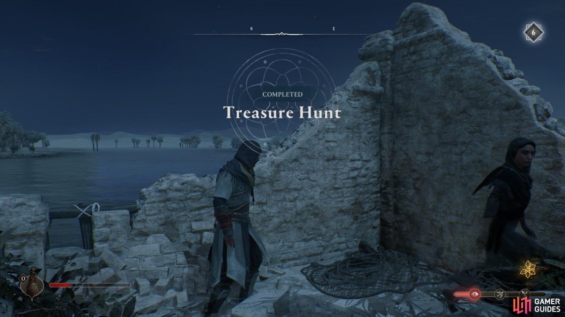 You will find treasure hunt in the northern part of Ukbara.