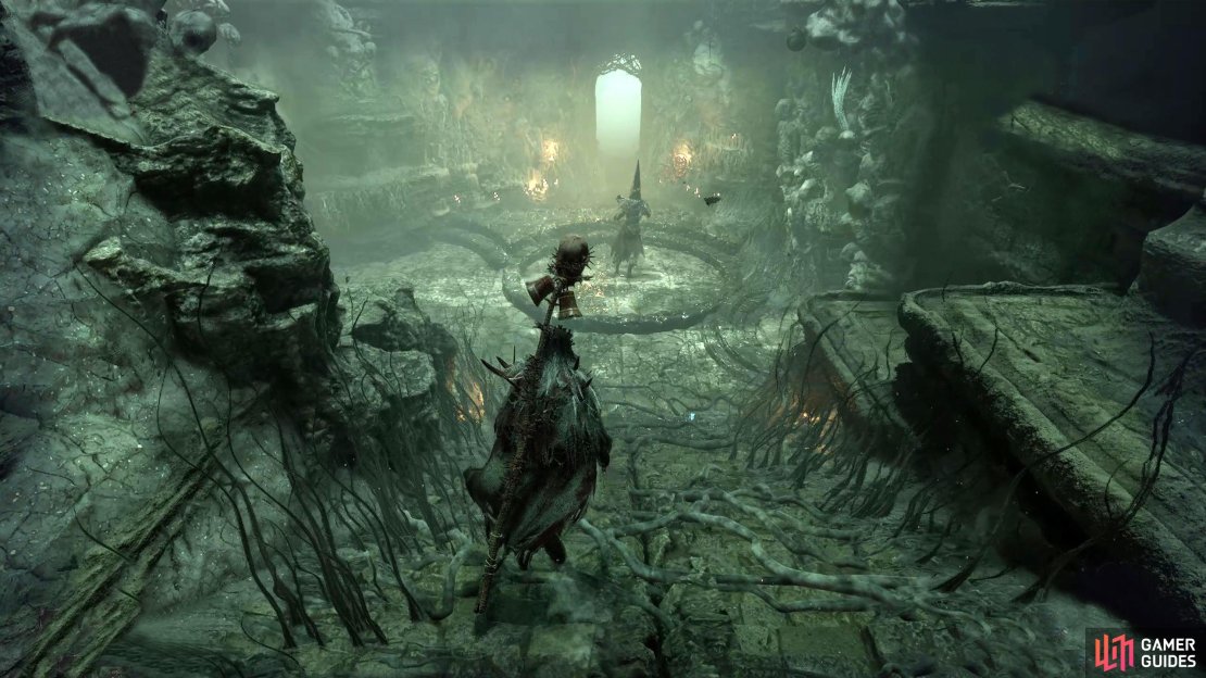 You&rsquo;ll obtain the Bloody Aspergillum from the boss in the Sanctuary of Baptism.