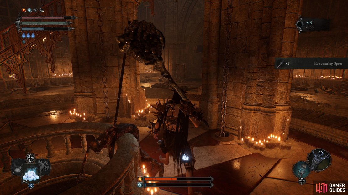 Spears are few and far between, but there&rsquo;s a perfect one at the end of the game to prepare you for an inferno journey in NG+