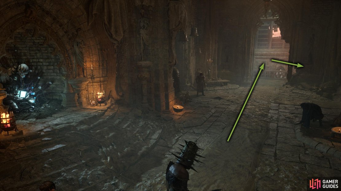 From Skyrest, exit the area to the right of the Vestige and follow it until you reach Pilgrim’s Perch.