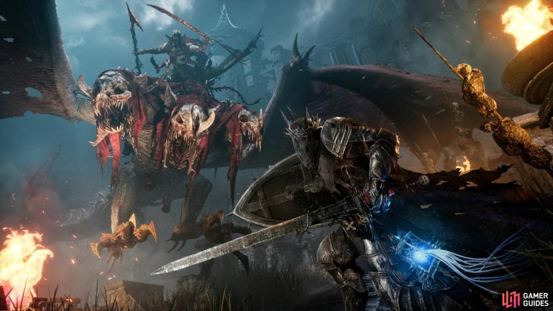 The Dark Crusader is the game&rsquo;s poster boy while offering some potent starter gear, defense, and playstyles.