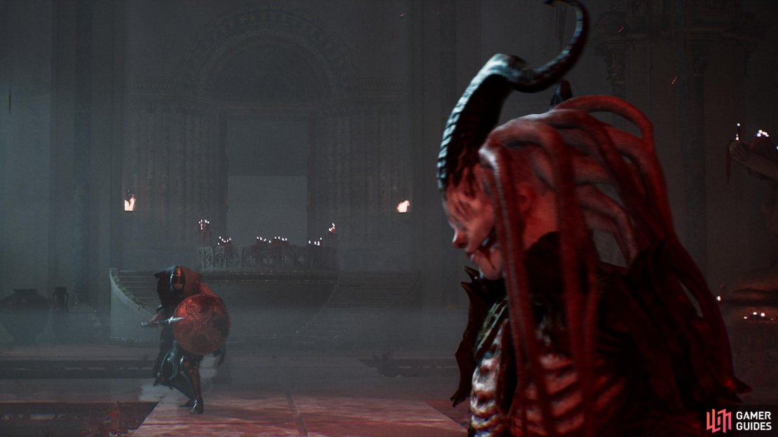 Interact with the Mark of Adyr, and you can get this boss. The Wayfarer can come and steal the item from you while you do this battle, but it depends if you&rsquo;re backtracking or not (like I am)