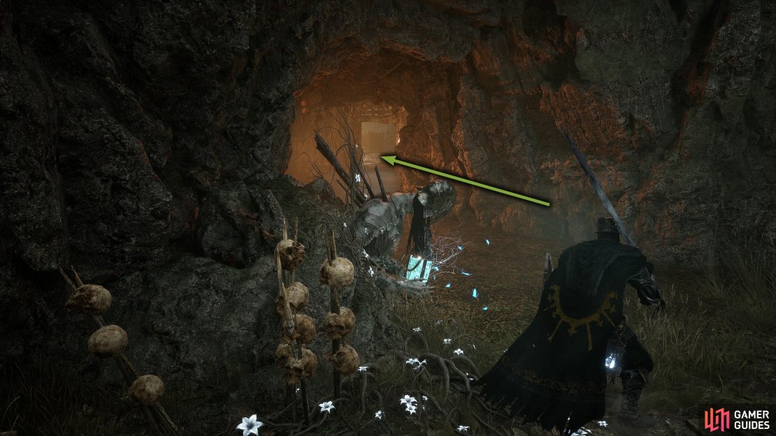 At the Valade Vestige in the Fen, head through the shortcut door, and defeat the Shuja Warrior.
