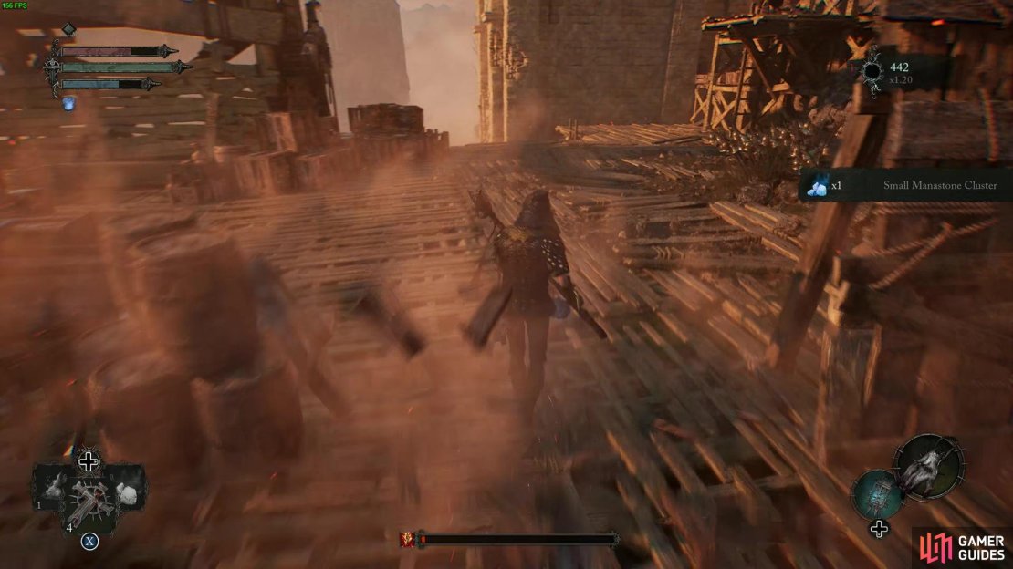 From Sanctuary Vestige, turn right from the entrance and look for the descending ladder.