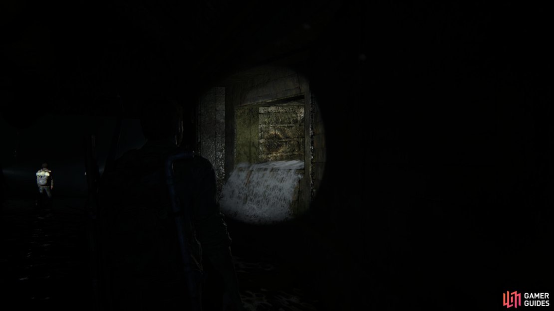 Look for an opening in the sewers