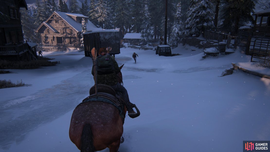 Dodge the Hunters whilst escaping the area
