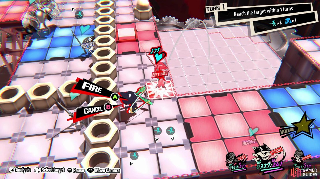 Rush forward with Morgana and shoot an exposed enemy to score a One More - this will be Morgana&rsquo;s only offensive action the entire fight.