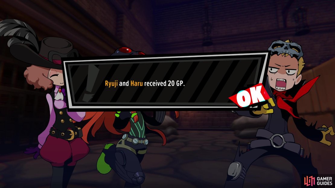 Completing quests will often earn substantial GP for the characters who were required,