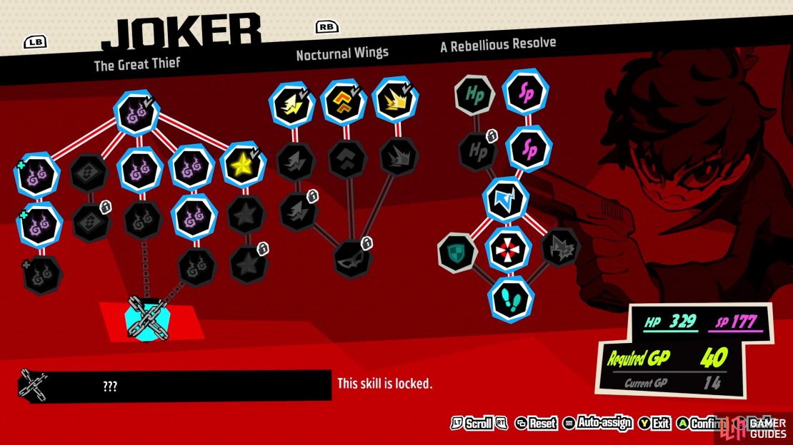 Ultimate skills are initially locked below each character&rsquo;s offensive spells.