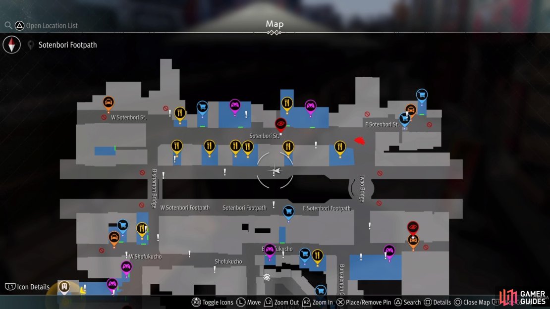 Go here on the map, once you&rsquo;ve gotten to Chapter 4.