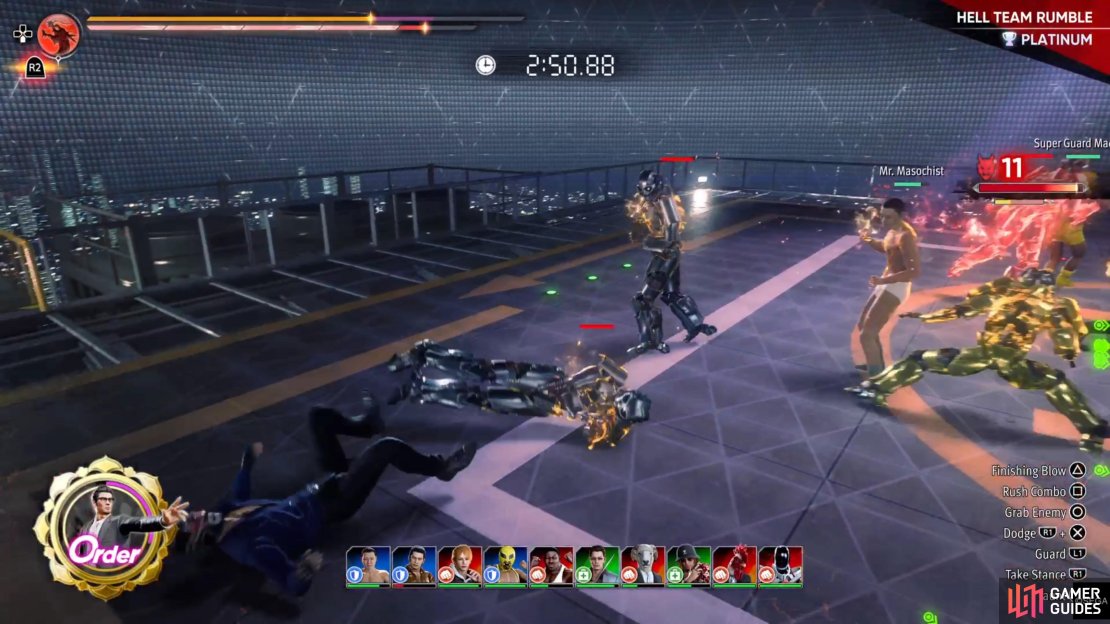 The normal robots in this match are definitely no pushovers.