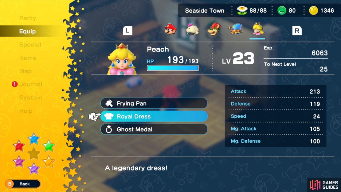 The Royal Dress is Peach&rsquo;s best armor.