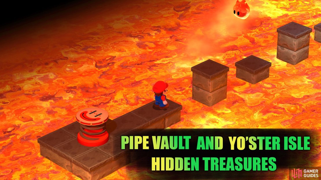 Pipe Vault is an optional area that has two hidden treasures. It&rsquo;s also the only way to reach Yo&rsquo;ster Isle.