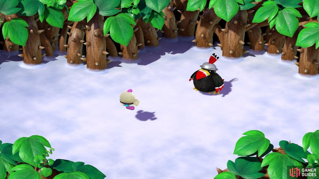 The party member in the middle will have a one-on-one battle with Dodo.