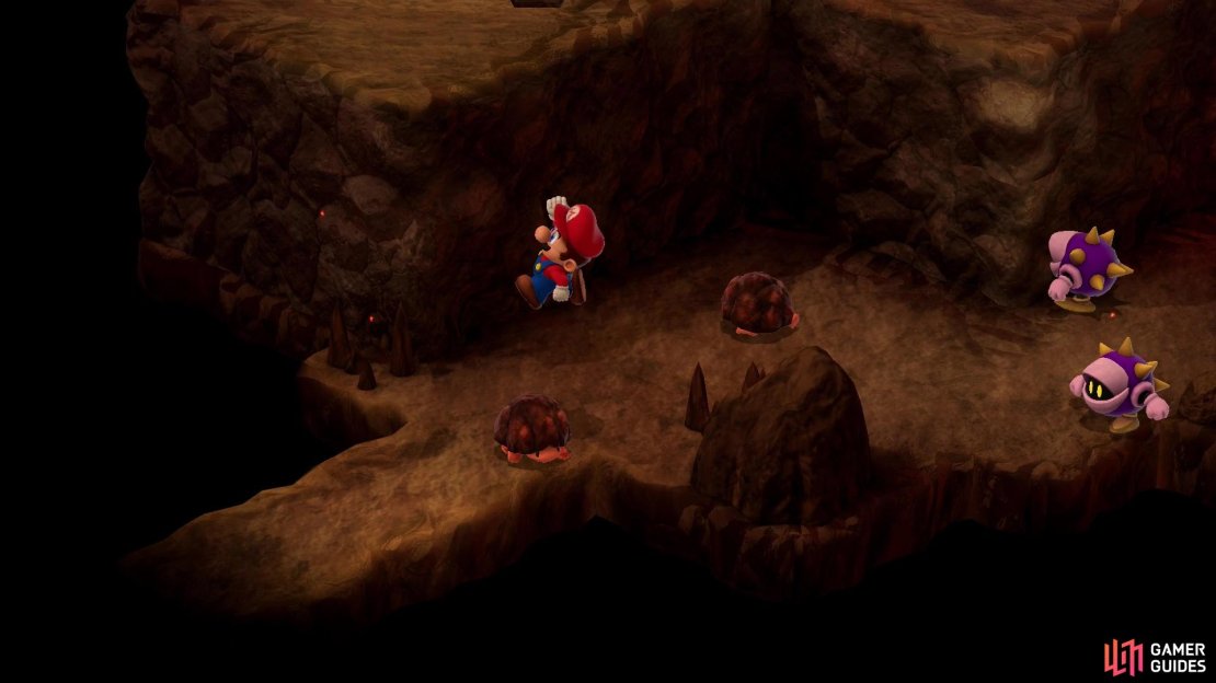 A Stumpet will spawn endless Magmus enemies, so run on past.